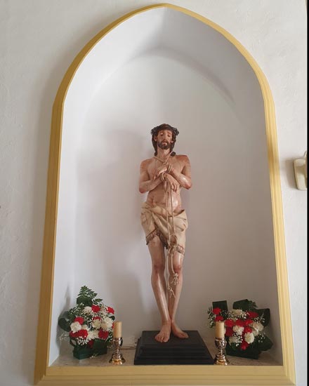 Nueva imagen del Amor de Nuestro Padre Jesús Cautivo en la parroquia Inmaculada Concepción de Villanueva de la Concepción
